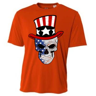 Patriot Skull Cooling Performance Crew T-Shirt