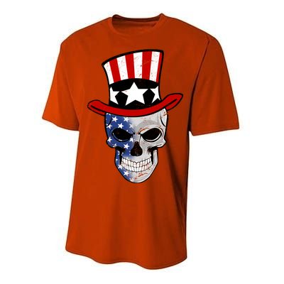 Patriot Skull Performance Sprint T-Shirt