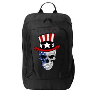 Patriot Skull City Backpack