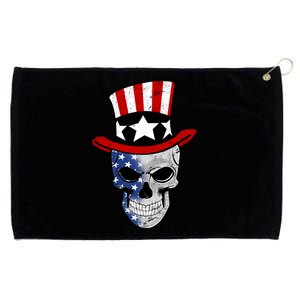 Patriot Skull Grommeted Golf Towel