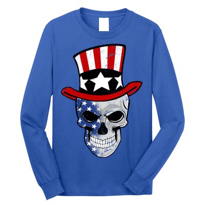 Patriot Skull Long Sleeve Shirt