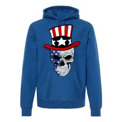 Patriot Skull Premium Hoodie