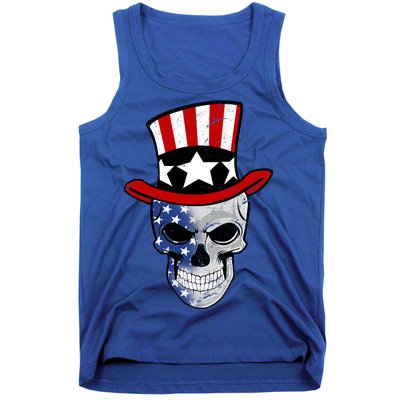 Patriot Skull Tank Top