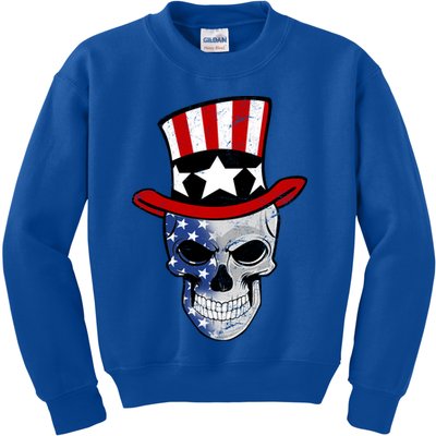 Patriot Skull Kids Sweatshirt
