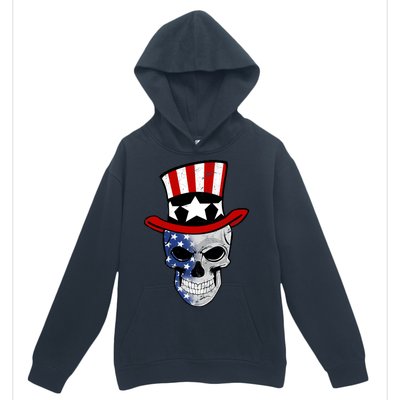 Patriot Skull Urban Pullover Hoodie