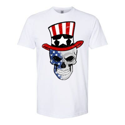 Patriot Skull Softstyle CVC T-Shirt