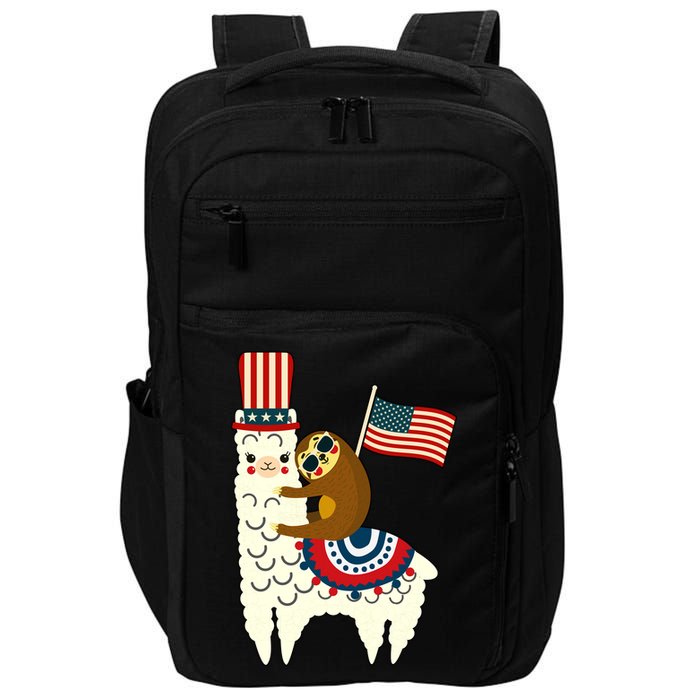 Patriot Sloth Llama Impact Tech Backpack