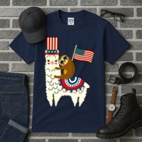 Patriot Sloth Llama Tall T-Shirt
