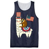 Patriot Sloth Llama Mesh Reversible Basketball Jersey Tank