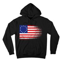 Patriotic 13 Colonies Flag Betsy Ross Hoodie