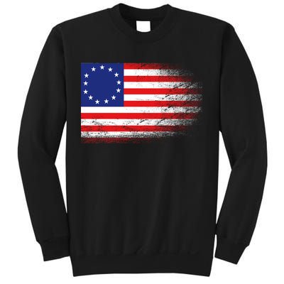 Patriotic 13 Colonies Flag Betsy Ross Sweatshirt