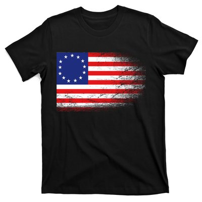 Patriotic 13 Colonies Flag Betsy Ross T-Shirt