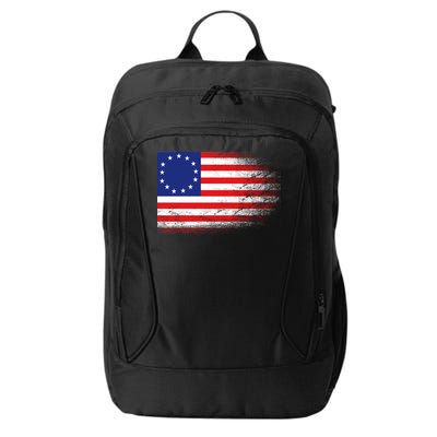 Patriotic 13 Colonies Flag Betsy Ross City Backpack