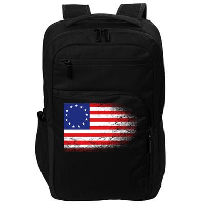 Patriotic 13 Colonies Flag Betsy Ross Impact Tech Backpack