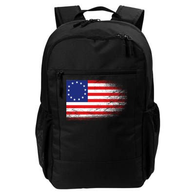 Patriotic 13 Colonies Flag Betsy Ross Daily Commute Backpack