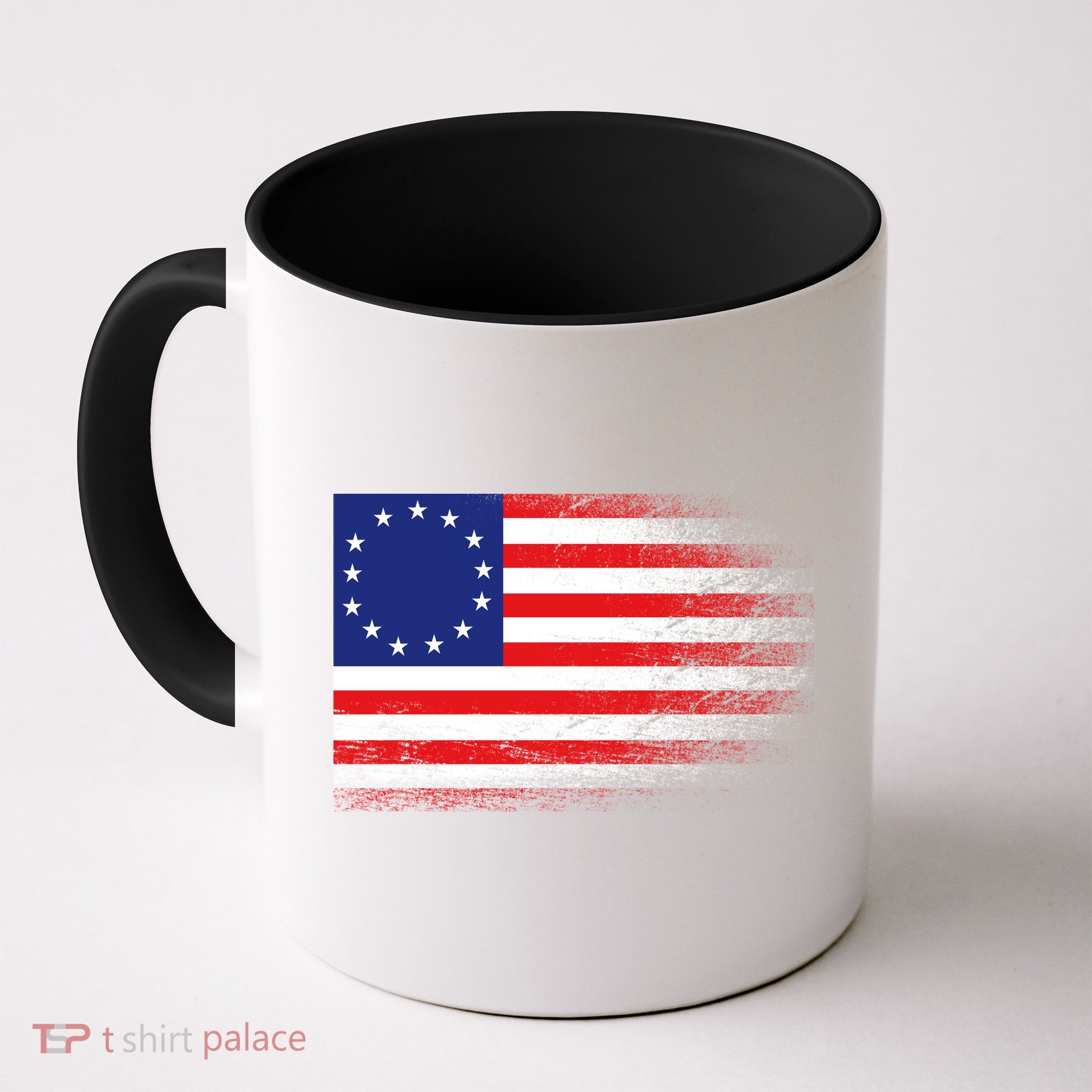Patriotic 13 Colonies Flag Betsy Ross Mug