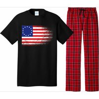 Patriotic 13 Colonies Flag Betsy Ross Pajama Set