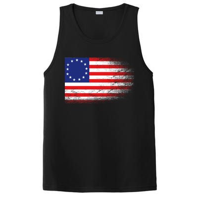 Patriotic 13 Colonies Flag Betsy Ross PosiCharge Competitor Tank