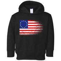 Patriotic 13 Colonies Flag Betsy Ross Toddler Hoodie