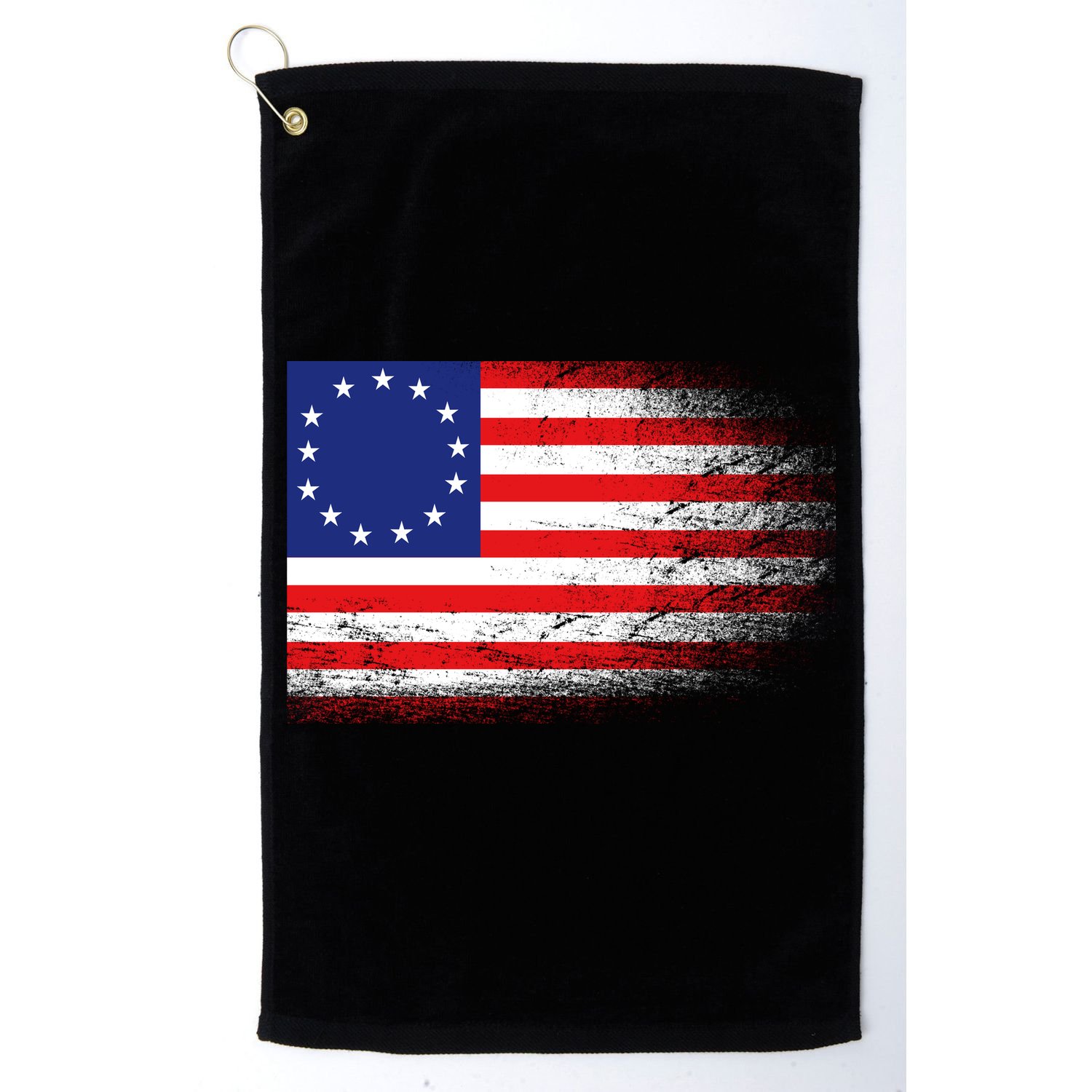 Patriotic 13 Colonies Flag Betsy Ross Golf Towel