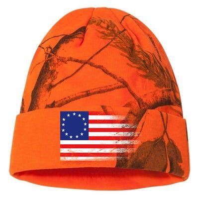 Patriotic 13 Colonies Flag Betsy Ross Kati Licensed 12" Camo Beanie