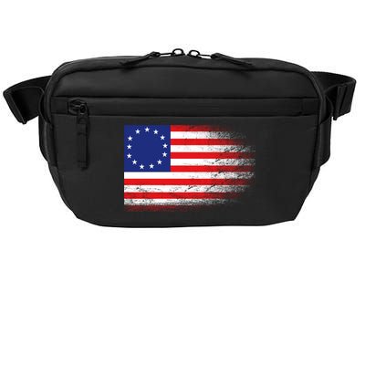 Patriotic 13 Colonies Flag Betsy Ross Crossbody Pack