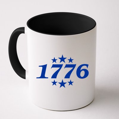 Patriotic 1776 USA 4th of July Stars Mug