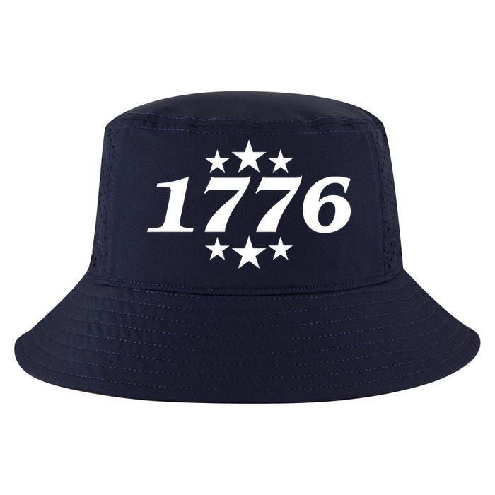 Patriotic 1776 USA 4th of July Stars Cool Comfort Performance Bucket Hat