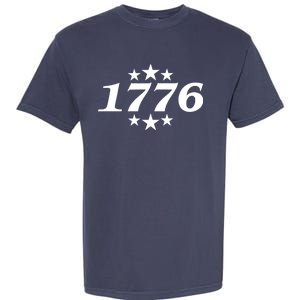 Patriotic 1776 USA 4th of July Stars Garment-Dyed Heavyweight T-Shirt