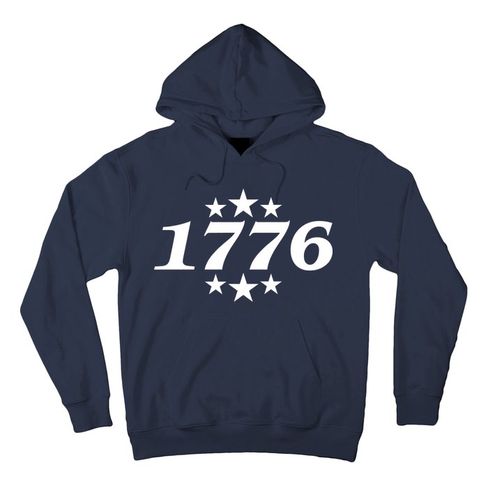 Patriotic 1776 USA 4th of July Stars Hoodie