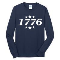 Patriotic 1776 USA 4th of July Stars Tall Long Sleeve T-Shirt