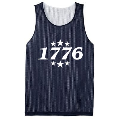 Patriotic 1776 USA 4th of July Stars Mesh Reversible Basketball Jersey Tank