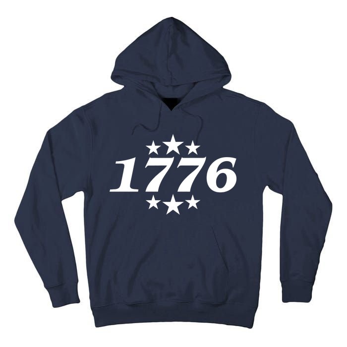 Patriotic 1776 USA 4th of July Stars Tall Hoodie