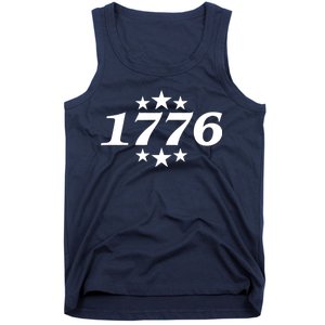 Patriotic 1776 USA 4th of July Stars Tank Top