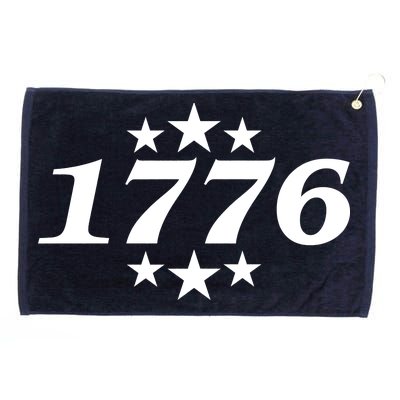 Patriotic 1776 USA 4th of July Stars Grommeted Golf Towel