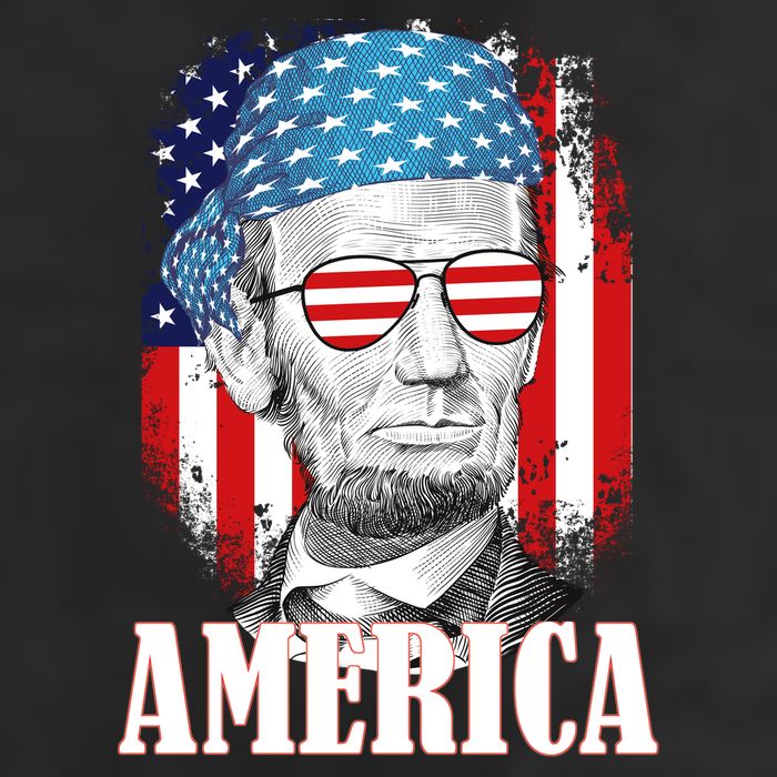Patriotic Abraham Lincoln America 11oz C Handle Ceramic Mug