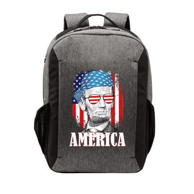 Patriotic Abraham Lincoln America Vector Backpack