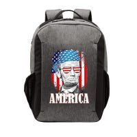 Patriotic Abraham Lincoln America Vector Backpack