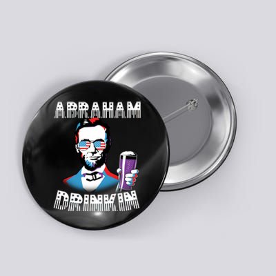 Patriotic Abraham Lincoln Drinkin Button