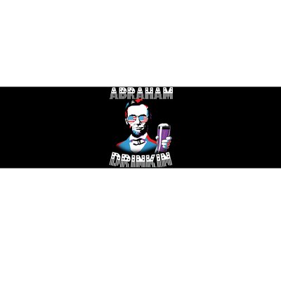 Patriotic Abraham Lincoln Drinkin Bumper Sticker