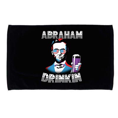 Patriotic Abraham Lincoln Drinkin Microfiber Hand Towel