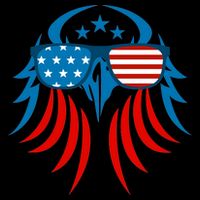 Patriotic American Bald Eagle City Backpack
