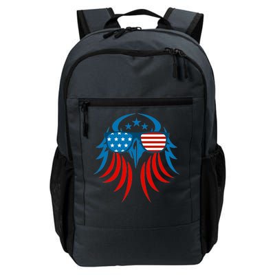 Patriotic American Bald Eagle Daily Commute Backpack