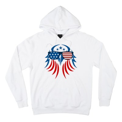 Patriotic American Bald Eagle Hoodie