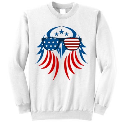 Patriotic American Bald Eagle Sweatshirt