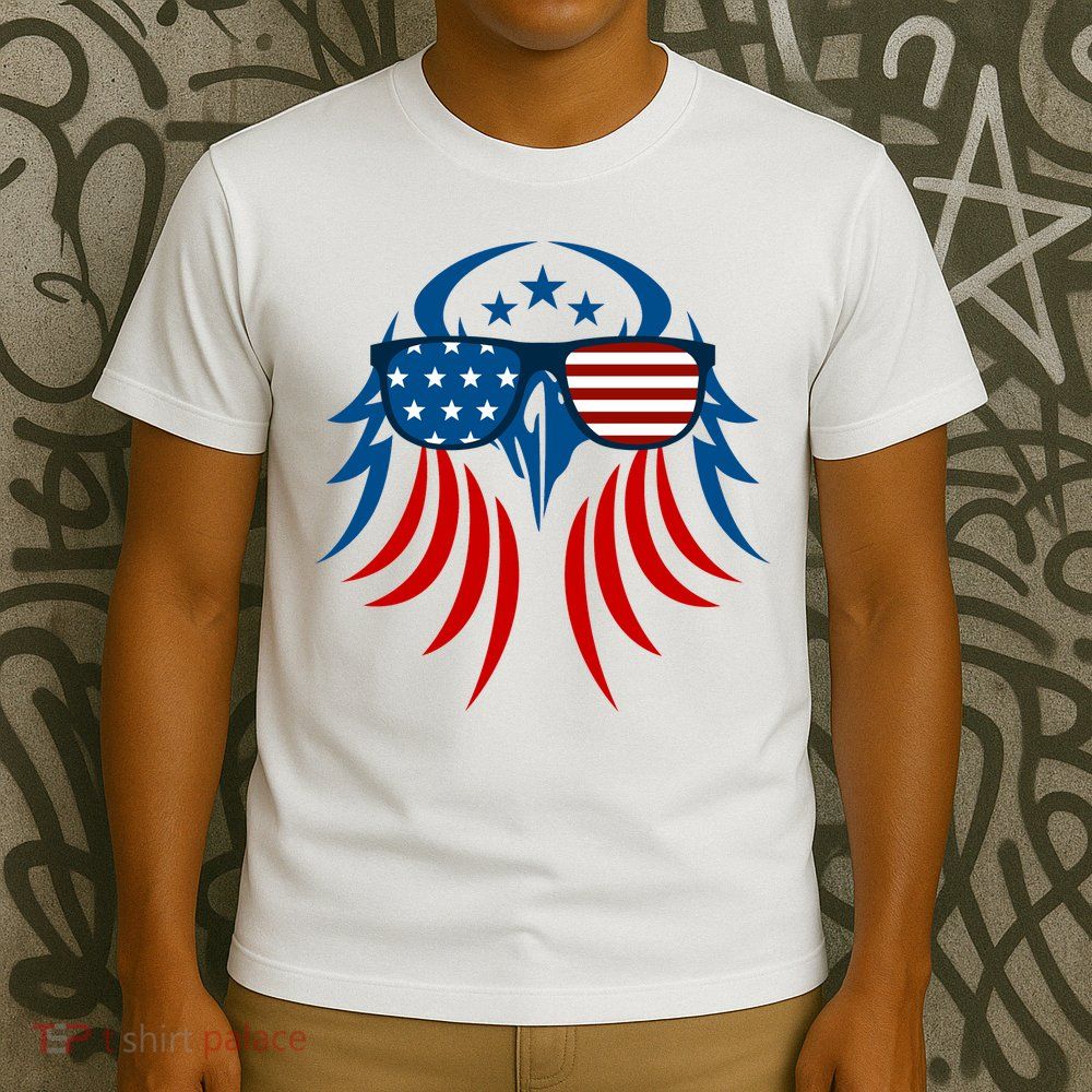 Patriotic American Bald Eagle T-Shirt