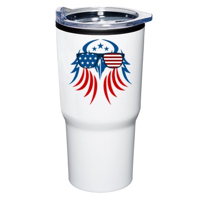 Patriotic American Bald Eagle Tumbler