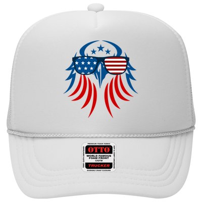 Patriotic American Bald Eagle Trucker Hat