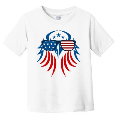 Patriotic American Bald Eagle Toddler T-Shirt