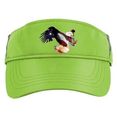 Patriotic American Bold Eagle Adult Drive Performance Visor